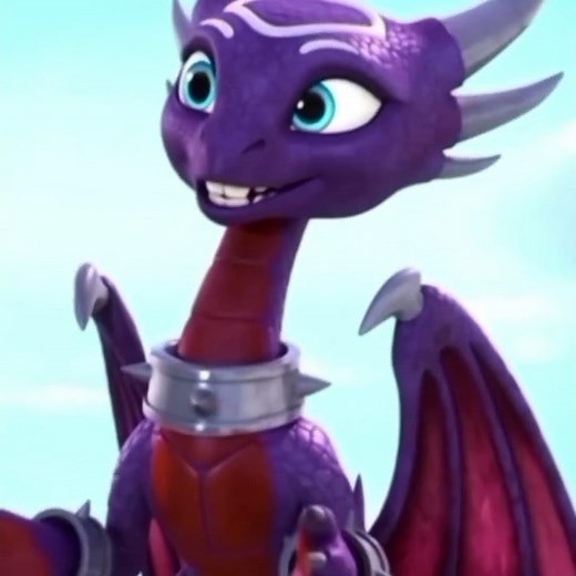 Hey cadets animated spyro and cynder would like to say 🖤💜