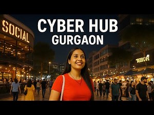 CyberHub Gurgaon | Day & Night Life | Singapore & New York Wali Vibe 😍 | Dlf CyberHub Gurugram