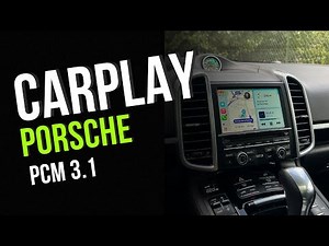 OUVERTURE PCM 3.1 PORSCHE ET INSTALLATION CARPLAY