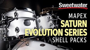 5.4K views · 64 reactions | From the cutting-edge design labs at Mapex Drums USA comes the next era of the classic Saturn series論 Introducing the Mapex Saturn Evolution Series Shell Packs! See the Saturn Evolution Workhorse Maple/Walnut  https://bit.ly/2LTKHLc See the Saturn Evolution Workhorse Birch/Walnut  https://bit.ly/2LTLawW #Sweetwater #NewGearDay | Sweetwater | Facebook
