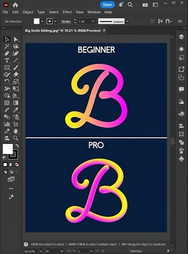 Adobe Illustrator 2026: Tips to create this gradient colors in strokes like a PRO!