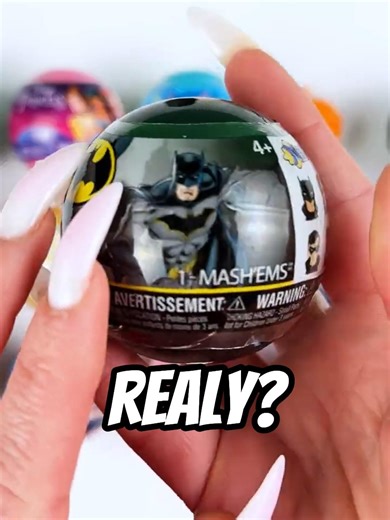 ASMR! Batman Series 4 Mash'ems Squishy Surprise Toys Unboxing!
