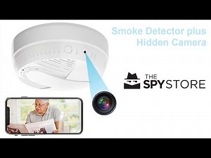 Smoke Detector Hidden Camera from The Spy Store