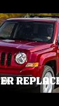 2016 jeep, patriot, starter removal