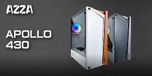 AZZA APOLLO 430機殼開箱測試/擴充支援足 黑白配色各有所好[XF]