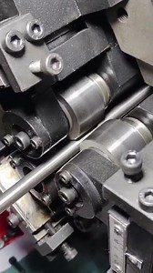 the process of making a nut path or making long bolts from stainless steel.