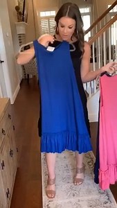 8.4K views · 127 reactions | Viscose Sleeveless Round Neck Ruffle Hem...