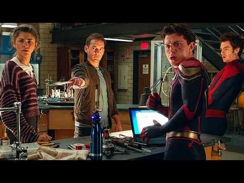 Tobey Maguire's Organic Webbing Scene - Spider-Man: No Way Home (2021) Movie Clip HD