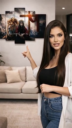 Kit 5 quadros decorativos É fé, força e propósito estampado na parede #quadro #fé #Deus #acessorios #tiktokshop