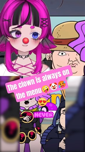 Would you take advantage of this clown? #vtuber #clown #shorts