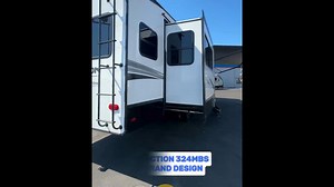 Experience luxury camping with the Reflection 325MBS by Grand Design!...