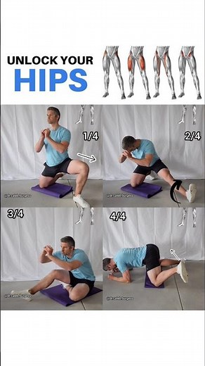 Unlock Your Hips - 4 Hip Mobility Exercises