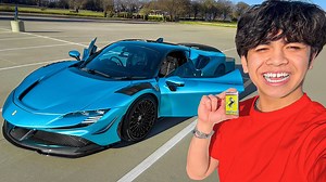 I stole Cash’s Ferrari