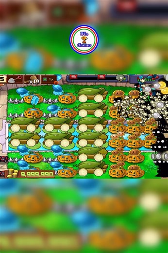 Plants vs Zombies Survival Short Flags 3499-3500 #games #viral #foryou