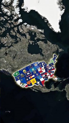 All 50 States of the USA 🇺🇸 | Part 2 | United States #map #countryfacts #usa #facts#usa state