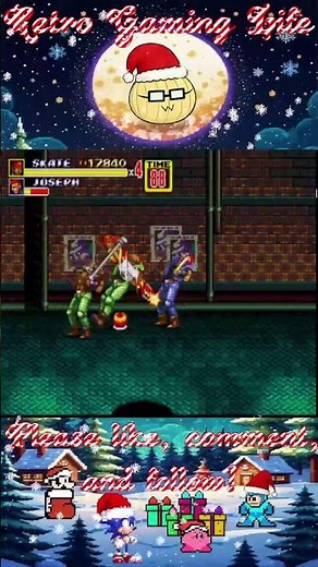 Streets of Rage 2 Sega Genesis Level 1 Gameplay