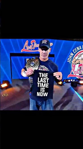 John Cena Last RAW Entrance