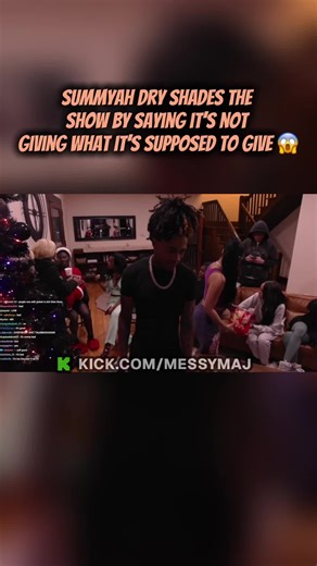 Summyah dry shades the show by saying it’s not giving what it’s supposed to give 😱. Follow for more daily clips!! #summyah #messymaj #niya #xyzbca