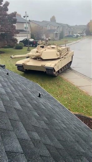 Wrong Target: Tank Shell Hits the Wrong Home 😱💥 #Tank #Misfire #WrongHouse #WrongTarget