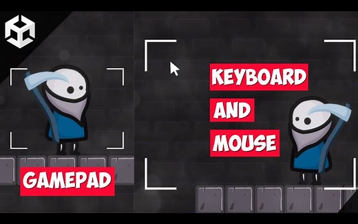 【Unity教程搬运】基于控制方案（游戏手柄和键盘鼠标）切换摄像机目标 | Unity教程