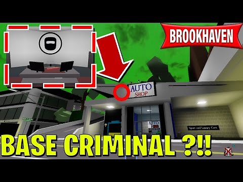 ONDE É O LUGAR SECRETO DA BASE CRIMINAL DO BROOKHAVEN RP ROBLOX (Brookhaven Nova Prefeitura)