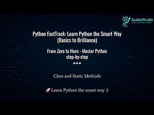 Python Tutorial for Beginners |Types of Methods