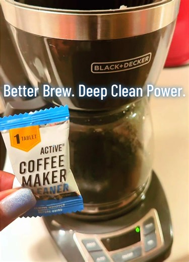 Deep Clean Your Coffee Machine with Active Descaler Tablets