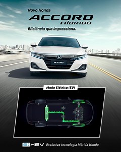 103K views · 1.8K reactions | O Novo #HondaAccord Híbrido possui três modos principais de operação, que se alternam automaticamente dependendo da situação de condução. Tudo isso para garantir sempre o melhor desempenho do seu veículo. Saiba mais em: https://bit.ly/accord_conducao | Honda Automóveis | Facebook