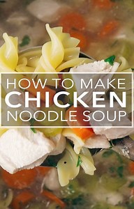 32K views · 65 reactions | BEST homemade chicken noodle soup! This version is made from scratch, so it's light and nourishing. All the goodness from the chicken in one pot of soup. Just what you need to recover from a cold or the flu. Full recipe here: https://www.simplyrecipes.com/recipes/chicken_noodle_soup/ | Simply Recipes | Facebook
