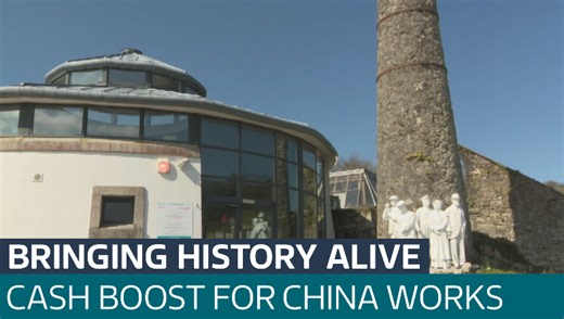 Victorian china clay works in Cornwall is set to be restored - Latest From ITV News