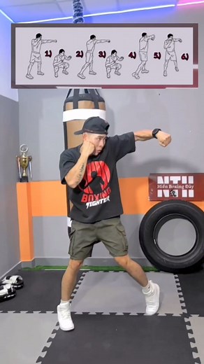 Easy Boxing Combination... #boxingtraining #boxing | Mickey127