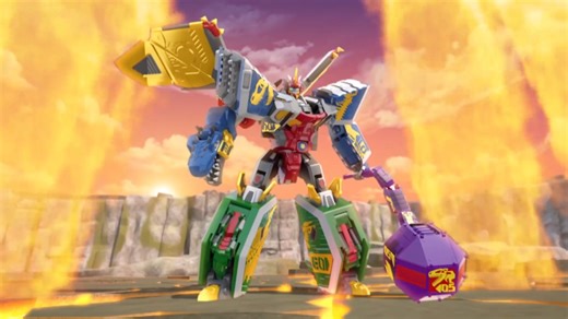 《魔方战士s2》五合体-Captain Dino介绍视频