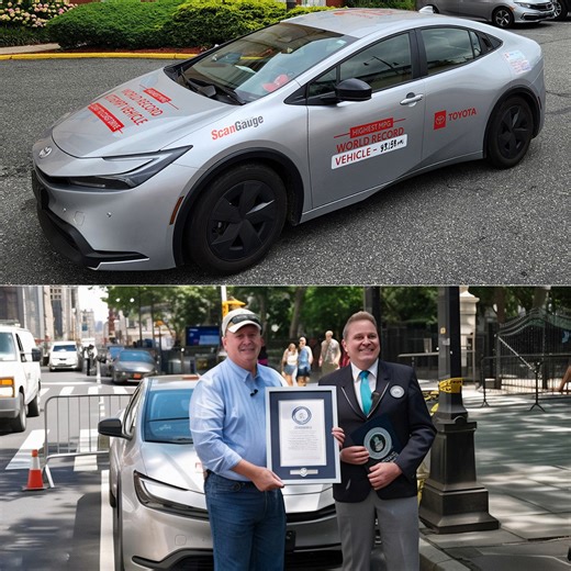 Toyota Prius Achieves 93 MPG Driving Coast-to-Coast, Sets New Guinness World Record