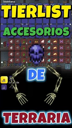 Tier List Accesorios de Terraria Parte 6, Calavera de Obsidiana #terraria