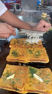 Bread Pudla Preparation in Mumbai | Saadi Dilli