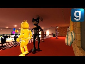 Gmod FNAF/Bendy | Bendy Invades FNAF!?