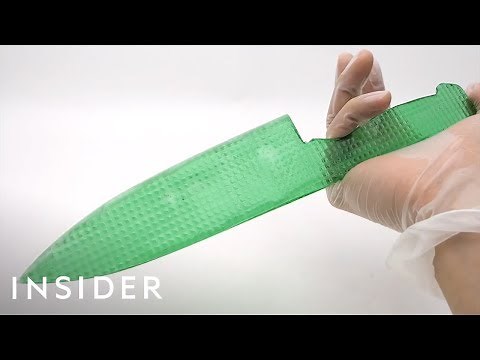 YouTuber Makes Knives From Gelatin