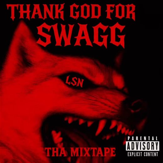 BIG BLENDER 🐺 on Instagram: "THANK GOD FOR SWAGG:THA MIXTAPE 📼 OUT NOW 8 Tracks 8 Flows 🏃🏽 EXECUTIVE PRODUCED BY DELEON 🪂 GO RUSH IT 🗣️ #explore #explorepage #newmusic #underground #undergroundartist #god #swagg"