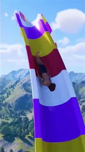 The water slide video #gaming #viral#shortvideo
