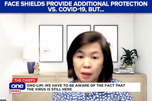 1.9K views · 12 reactions | #TheChiefs | Pediatric infectious diseases expert Dr. Anna Ong-Lim says while face shields provide an additional layer of protection against COVID-19, it is appropriate to discuss whether to continue requiring its use as cases go down. | ONE News | Facebook