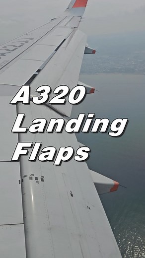 sho_maru | Approach and landing with the A320. Flaps extended step by step from Flaps 2 to Full for landing. Spoilers deploy on touchdown — classic... | Instagram