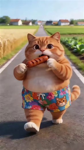 Cute orange kitten cartoon compilation