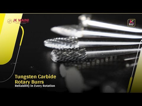 High Quality Tungsten Carbide Rotary Burrs for Deburring, Shaping, or Finishing| JK Super Drive