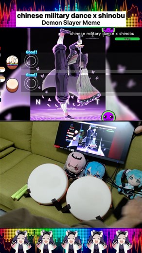 chinese military dance x shinobu - Demon Slayer Meme [Osu] 🥁