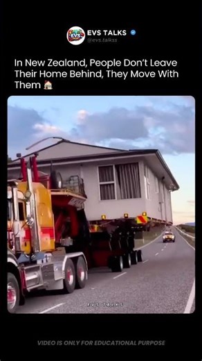 In New Zealand, People MOVE Their Entire House 😳🏠