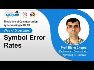 Lec 56: Symbol Error Rates