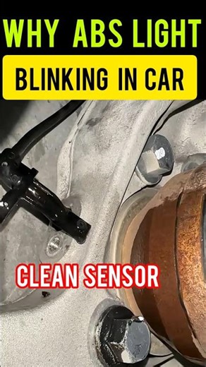 why abs light blinking #shorts