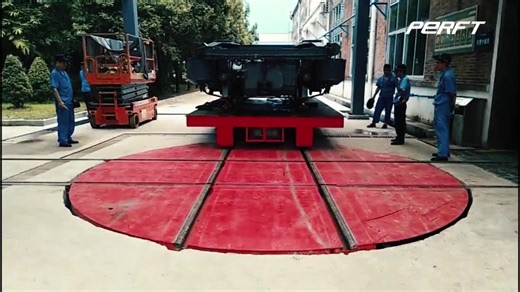 Electric Turntable Rail Car Electric Rotating Platform