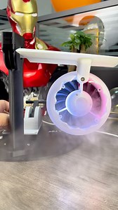 71K views · 1.3K reactions | Creative desktop JetFan - equipped with a humidifier and red tail lights #reels | Nikola Toy | Facebook