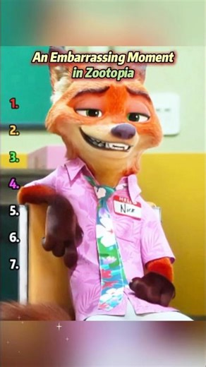 An Embarrassing Moment in Zootopia#Zootopia #Zootopia2 #celebrity #usa #funny